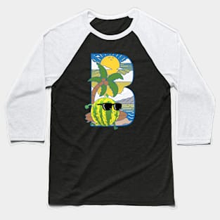 B For Beach Baseball T-Shirt